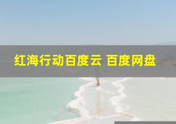 红海行动百度云 百度网盘